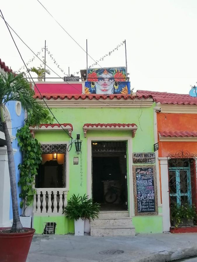 Casa Mama Waldy Hostel Cartagena Eksteriør bilde