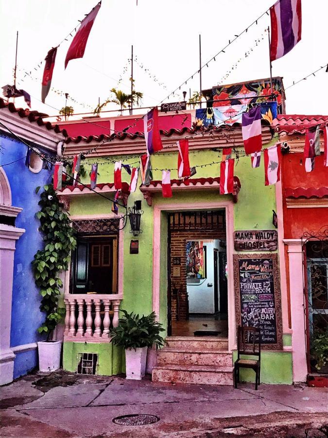 Casa Mama Waldy Hostel Cartagena Eksteriør bilde