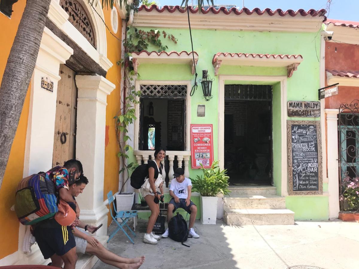 Casa Mama Waldy Hostel Cartagena Eksteriør bilde