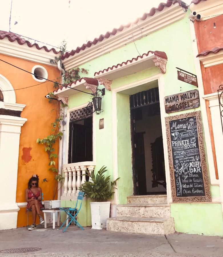 Casa Mama Waldy Hostel Cartagena Eksteriør bilde