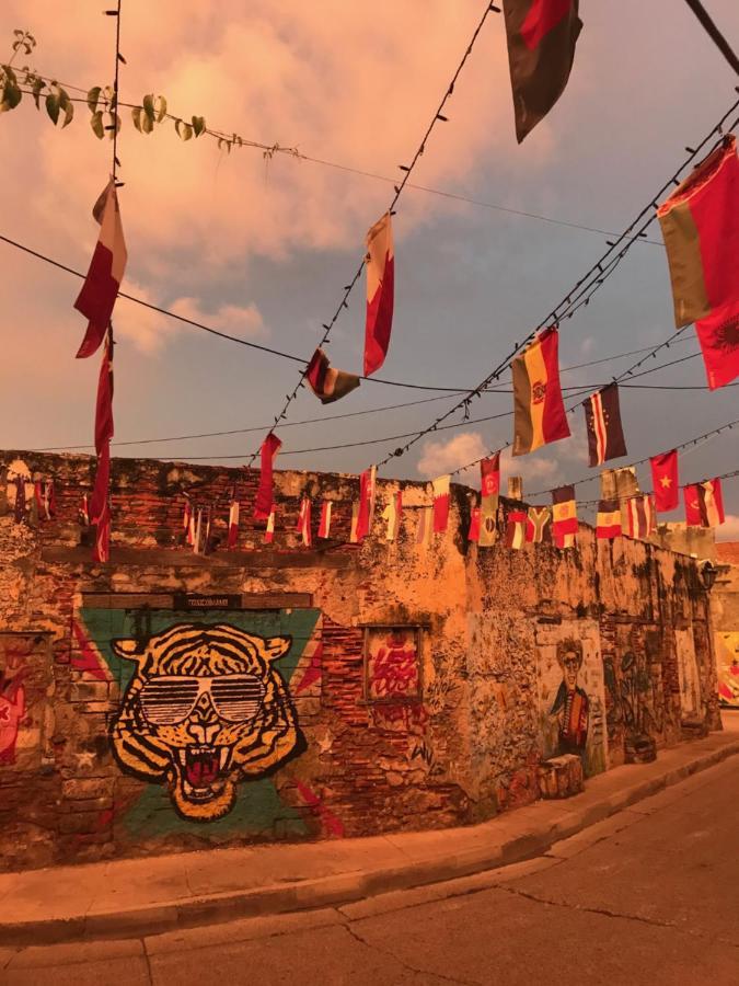 Casa Mama Waldy Hostel Cartagena Eksteriør bilde